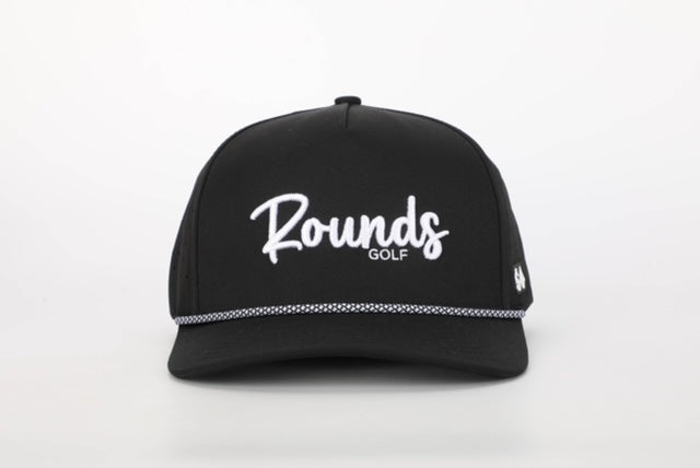 *ROUNDS GOLF BLACK EDITION CUSTOM HAT If you want one of these hats message us we might have more coming in! Rounds Golf in Mayfair has some in stock