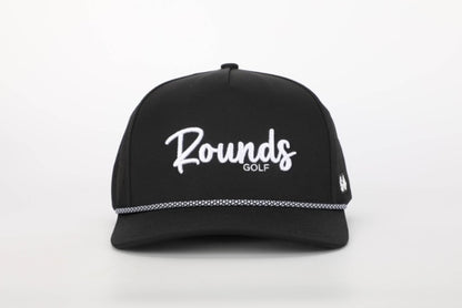 *ROUNDS GOLF BLACK EDITION CUSTOM HAT   If you want one of these hats message us we might have more coming in! Rounds Golf in Mayfair has some in stock