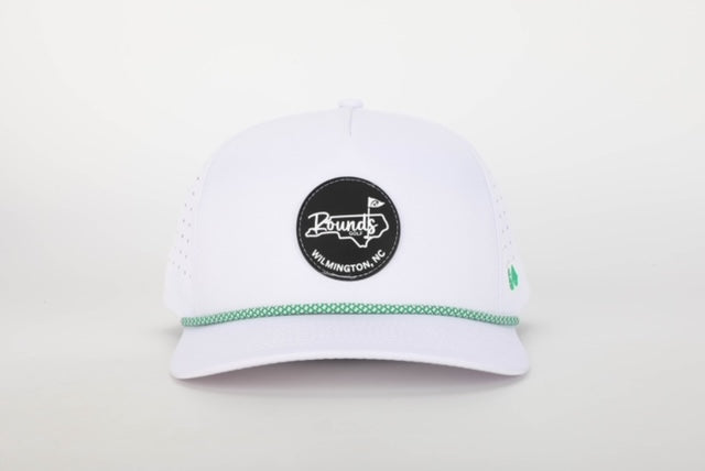 *ROUNDS GOLF WHITE EDITION CUSTOM HAT!