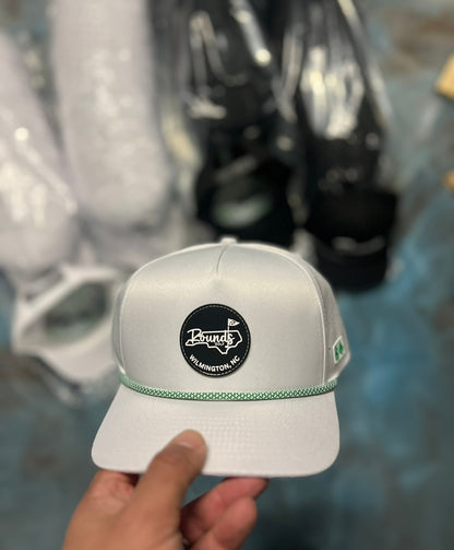 *ROUNDS GOLF WHITE EDITION CUSTOM HAT!