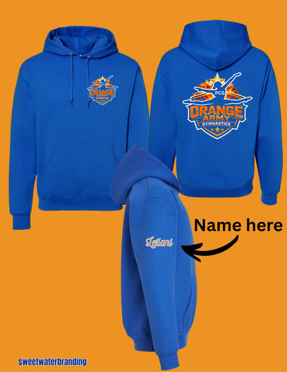 Youth / Youth Athlete / Adult Athlete Port City Orange Army Hoodies