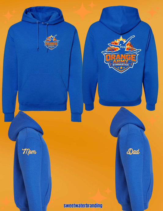 Port City Orange Army Adult Hoodies (Mom & Dad option)